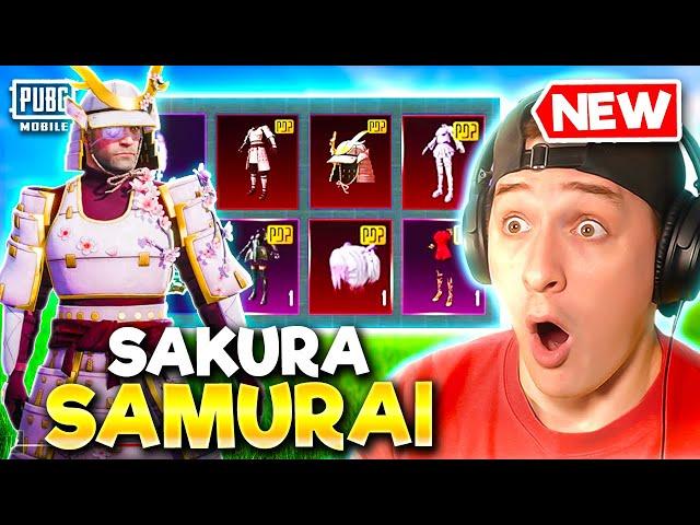 LUCKIEST MYTHIC OPENING EVER! SAKURA SAMURAI - PUBG MOBILE