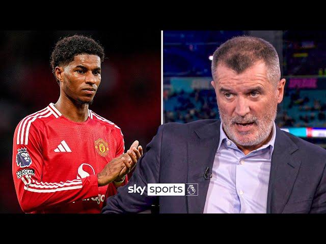 Roy Keane believes it could be time for Marcus Rashford to leave Man United