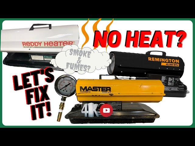 Unlock the Secret to Smoke-Free Heat Torpedo Kerosene Heater Repair & Adjustment