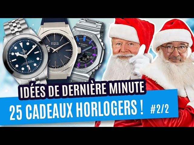 25 cadeaux de Noël : des montres et des accessoires pour les passionnés d'horlogerie !