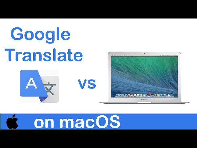 How to install google translate on macOS