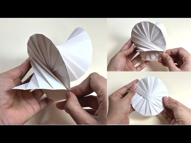 Spiral Paper Folding Silent Demo | Spiral Origami Art | Fold with Deepali Karanjavkar