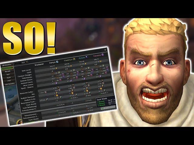 ENDLICH! Überblick für DEINE Charaktere in WoW | Permoks Account Manager