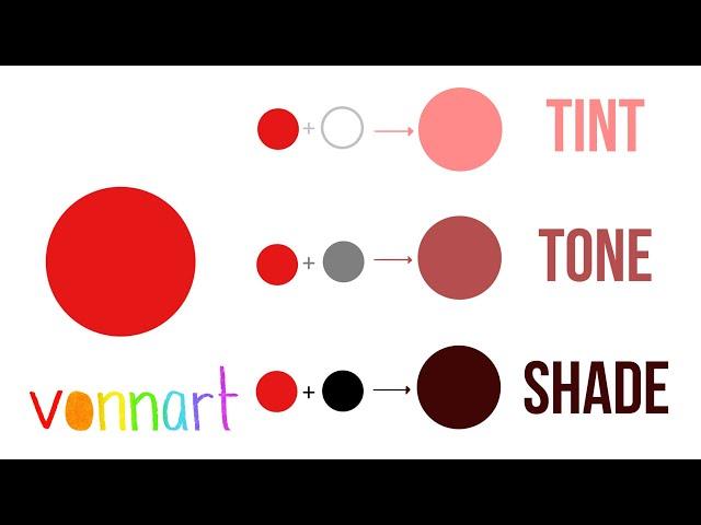 Color Course Part 6: Tint, Tone, and Shade