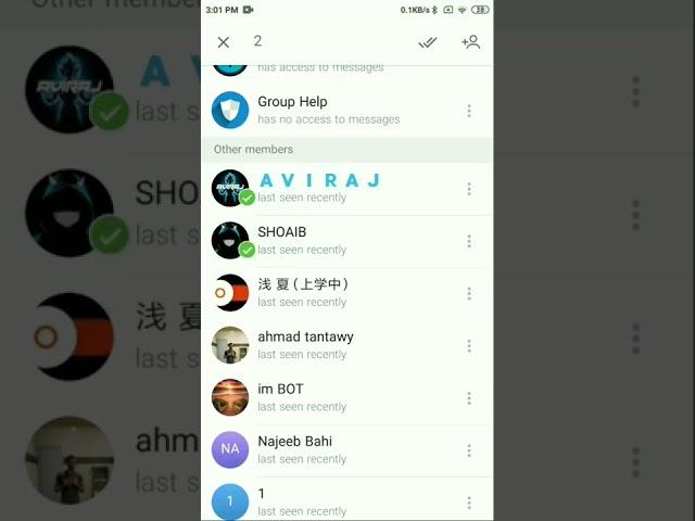 Add Members in Your Telegram Group #telegram #members #group