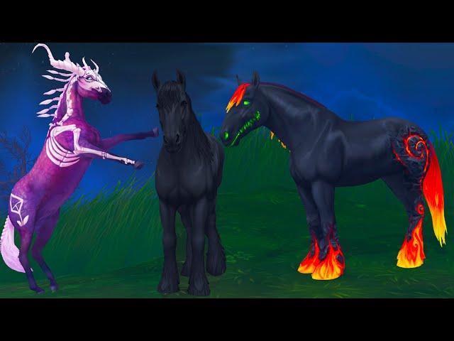 New Color Change Halloween Horses in Star Stable Online