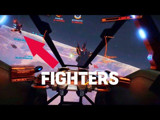 Fighters - The right way to use them |Elite Dangerous|