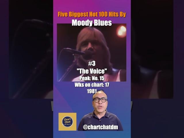 The Moody Blues - Five Biggest Hits on the Hot 100 #moodyblues