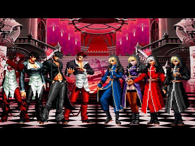 [KOF MUGEN] Iori Yagami Team vs Goeniko Team