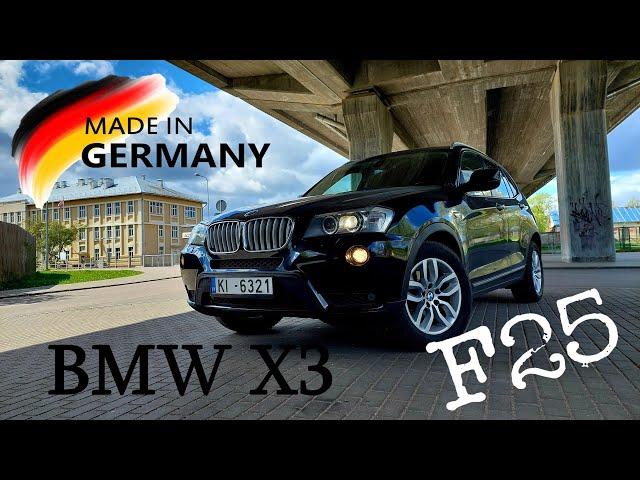 BMW X3 F25 2.0 дизель 135 kw Автомат Обзор - Он лучше предыдущего!!!