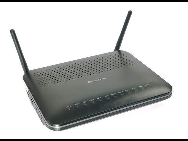 Пошаговая настройка модема по оптике HUAWEI ECHOLIFE GPON HG 8245