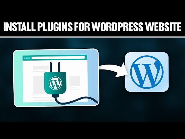 How To Install Plugins For WordPress Website 2024! (Full Tutorial)