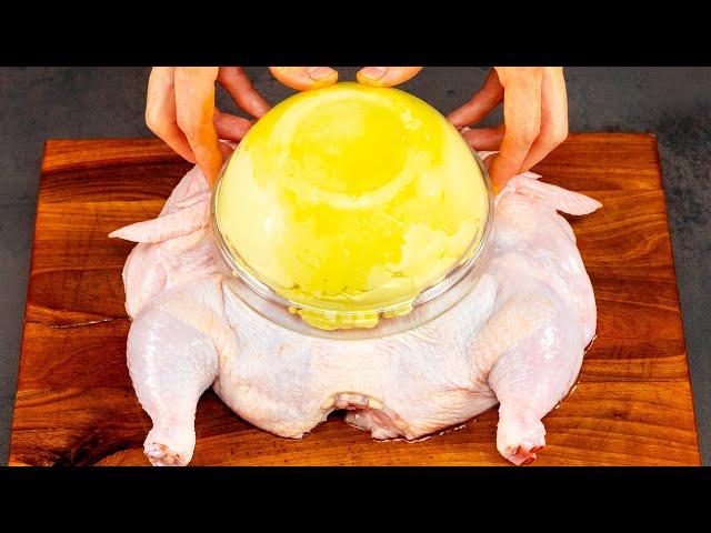 I learned this trick from an Italian family! I don't cook chicken any other way!