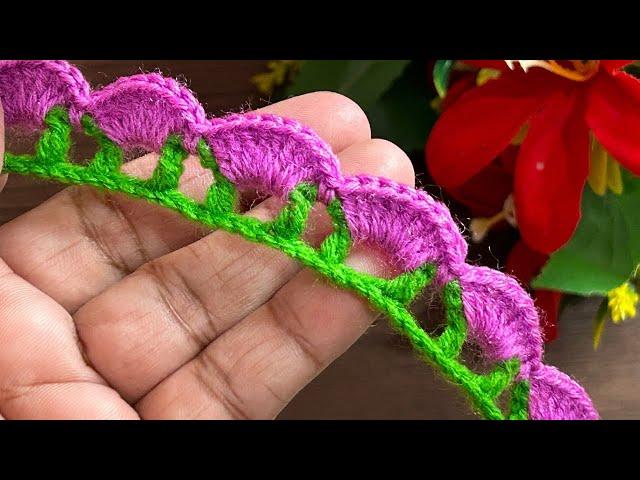  Wow Amazing Very easy crochet rose flower tutorial/ woolen flower  flower patterns