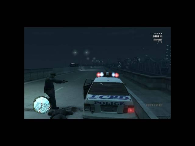 gta iv evasion of cops with 6 star wanted level