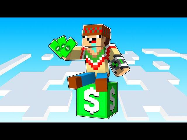 ¡Minecraft PERO es 1 BLOQUE de TIENDA!  SILVIOGAMER MINECRAFT PERO