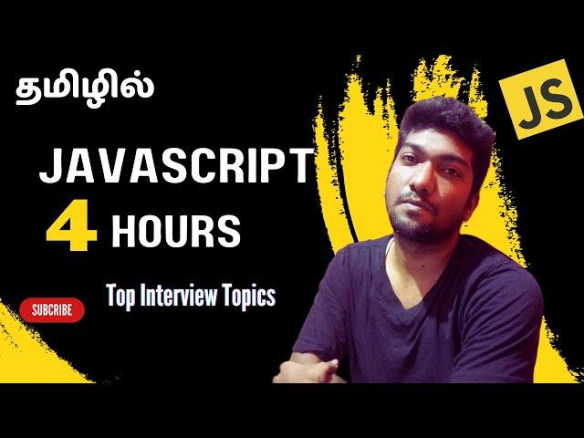 Advanced JavaScript in Tamil | Top Interview Topics