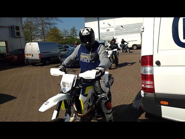 Husqvarna 701 Supermoto Test Ride