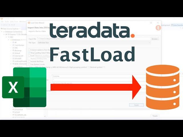 How to load a file  to Teradata using FastLoad