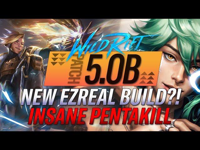 WILD RIFT | 75% WIN RATE EZREAL & A PENTAKILL! ULTIMATE EZREAL GUIDE & RUNES + BUILD! TIPS & TRICKS!