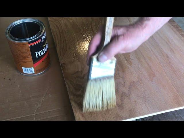 TIPS and techniques on how to apply polyurethane EVENLY like a pro