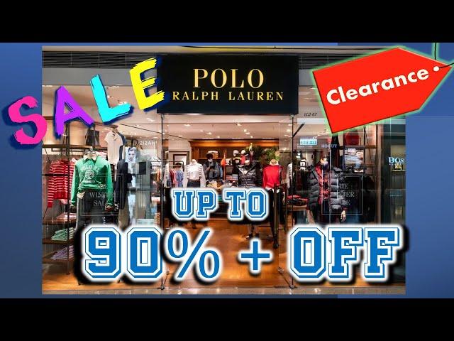 POLO Ralph Lauren END OF WINTER Clearance Sale- UP TO 90% OFF MSRP