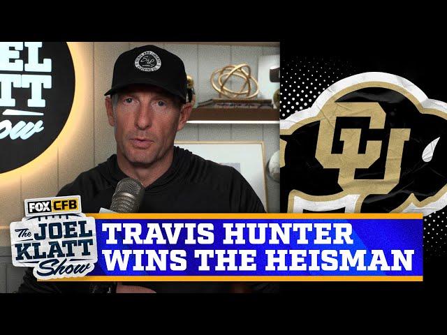 Colorado’s Travis Hunter wins the 2024 Heisman Trophy | Joel Klatt Show