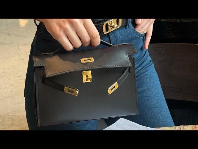 Анонс нового проекта! Сумка в стиле «Kelly Pochette» где купить нужную кожу? В описании 