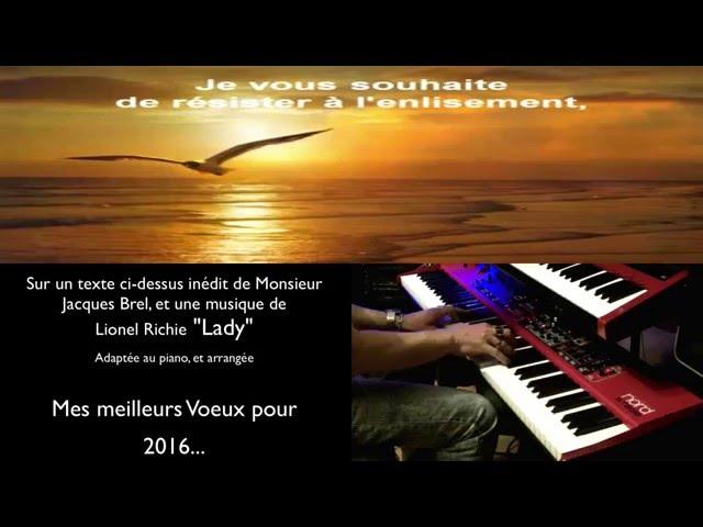 #KennyRogersLionelRichieLady# " cover Piano (HD)