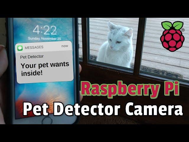 Raspberry Pi Pet Detector Camera Using Python, TensorFlow, and Twilio