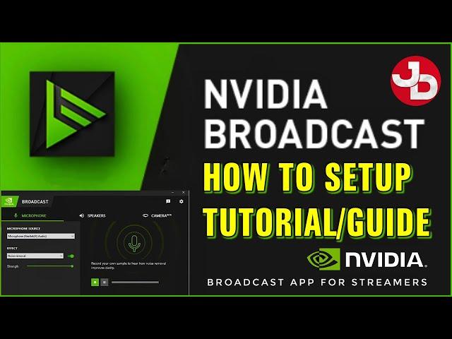 Nvidia Broadcast Setup Tutorial/Guide for Discord-OBS-Windows-GeForce Experience