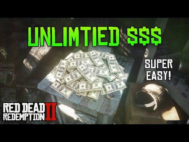 UNLIMITED MONEY GLITCH ON RED DEAD REDEMPTION 2 FOR EVERYONE!!!