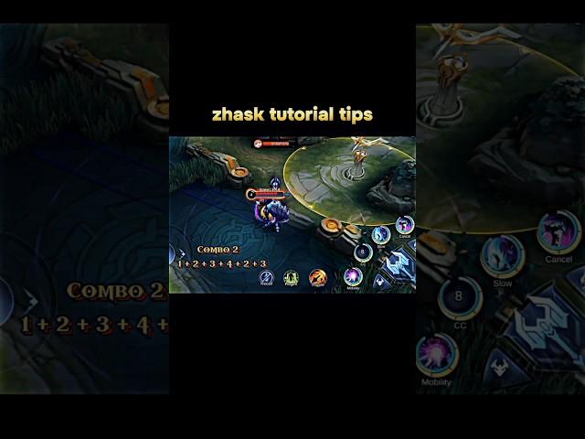 Zhask has powerful skills. His passive by tutorial combo