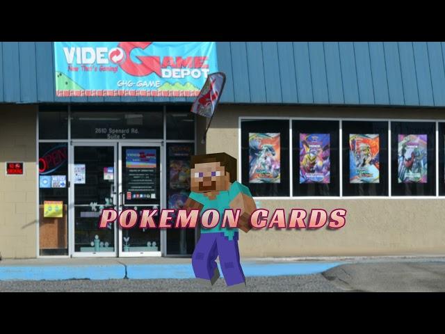 Even Steve Shops At Video Game Depot