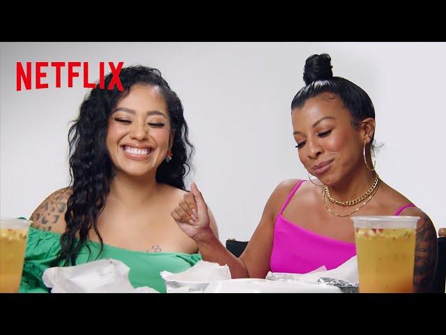 The Ultimatum: Queer Love Cast Eats Salvadoran & Venezuelan Food | Taste Buds | Netflix