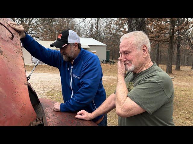 Surprising my grandpa with restoring his 1954 International pick up truck