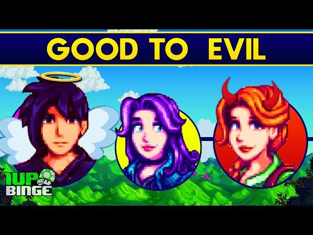 Stardew Valley Spouses: Good to Evil