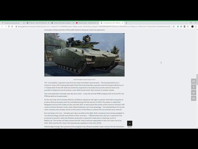 Armored Warfare News AS21 Redback AFV