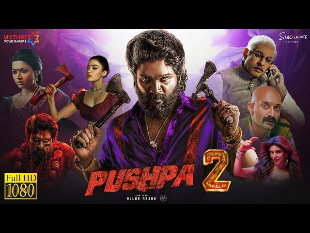 Pushpa 2 Full Movie Hindi Dubbed South 2024  | Allu Arjun | Rashmika Mandanna | Best Movie | Facts