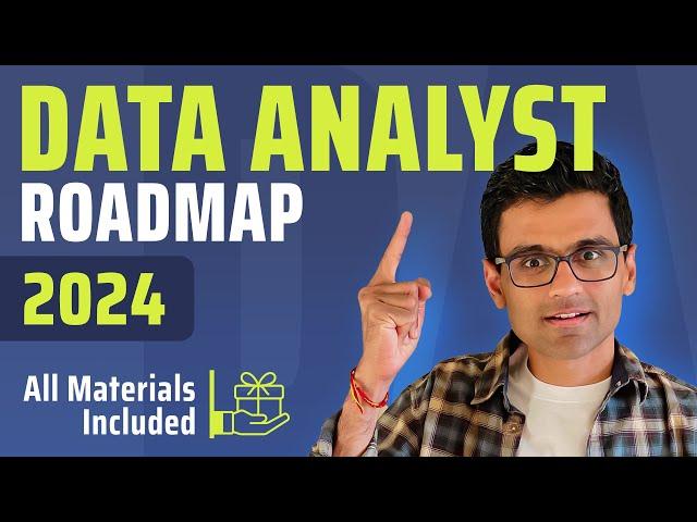 Data Analyst Roadmap 2024 | Data Analyst Weekly Study Plan | Free Resources to Become Data Analyst