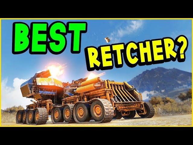 Crossout - Which RETCHER Build Is TheBEST? (Crossout Gameplay)