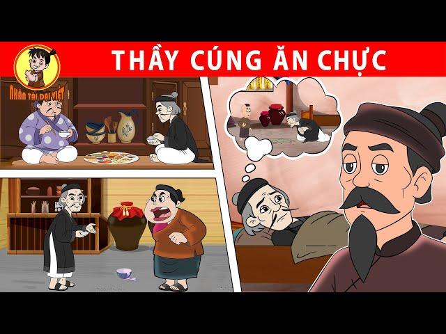 THẦY CÚNG ĂN CHỰC - Nhân Tài Đại Việt - Phim hoạt hình - Truyện Cổ Tích Việt Nam