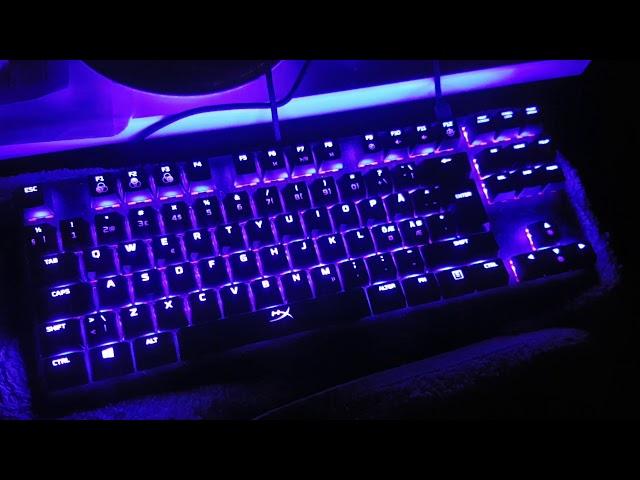 HyperX Alloy Origins Core Mechanical Gaming Keyboard - How to change RGB lights without a software!
