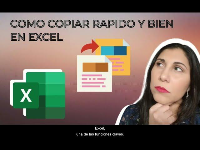 Como copiar en Excel rapido y bien