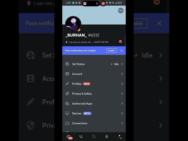 How to put animated emoji on your discord status || with proof