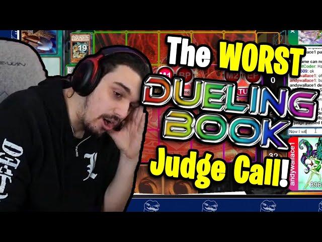 The WORST Dueling Book Judge Call I've Taken In a LONG TIME! | Yu-Gi-Oh Judge Call Twitch Highlight