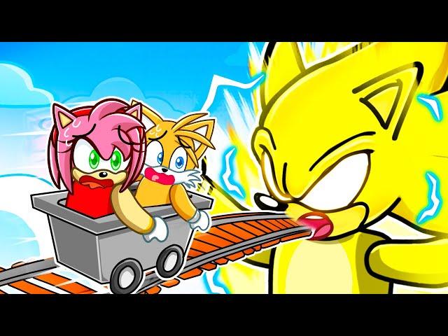 Roblox Cart Ride Into SUPER SONIC!