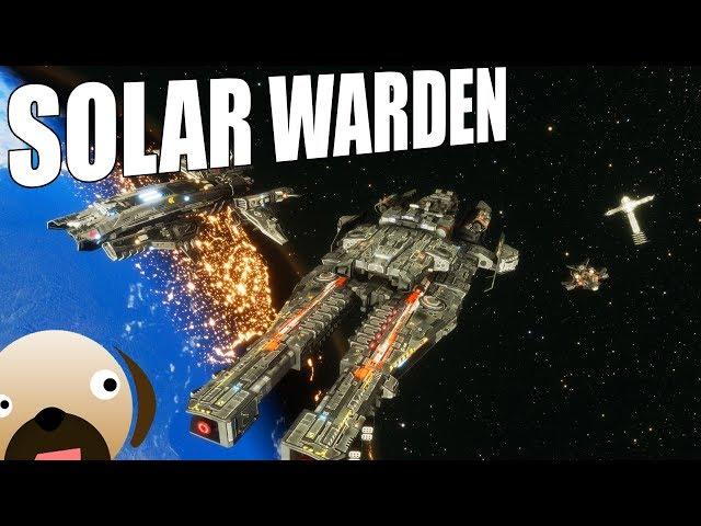 EARTH SPACE FLEET DEFENDS THE PLANET! New Space Sim Strategy - Solar Warden Gameplay