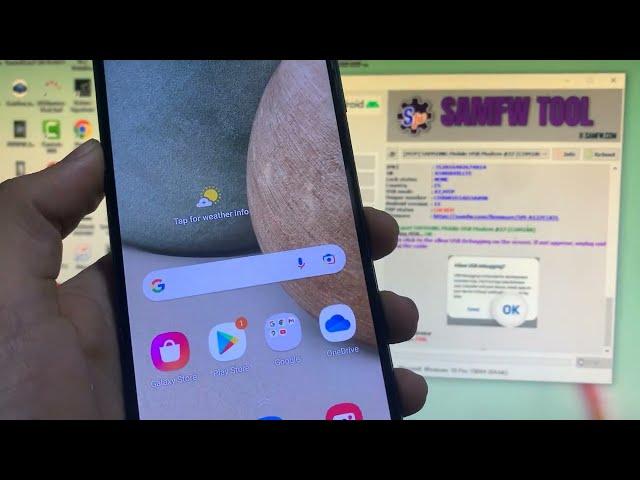 samsung a12 frp bypass with free tool (samfw)