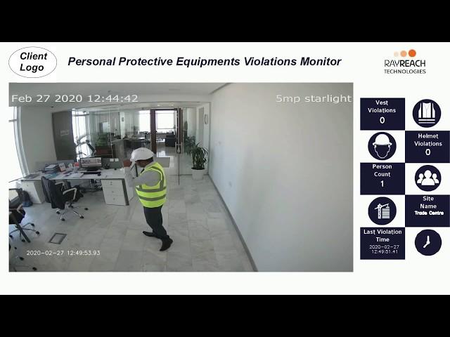 RayVision PPE Violation Detection -  Construction